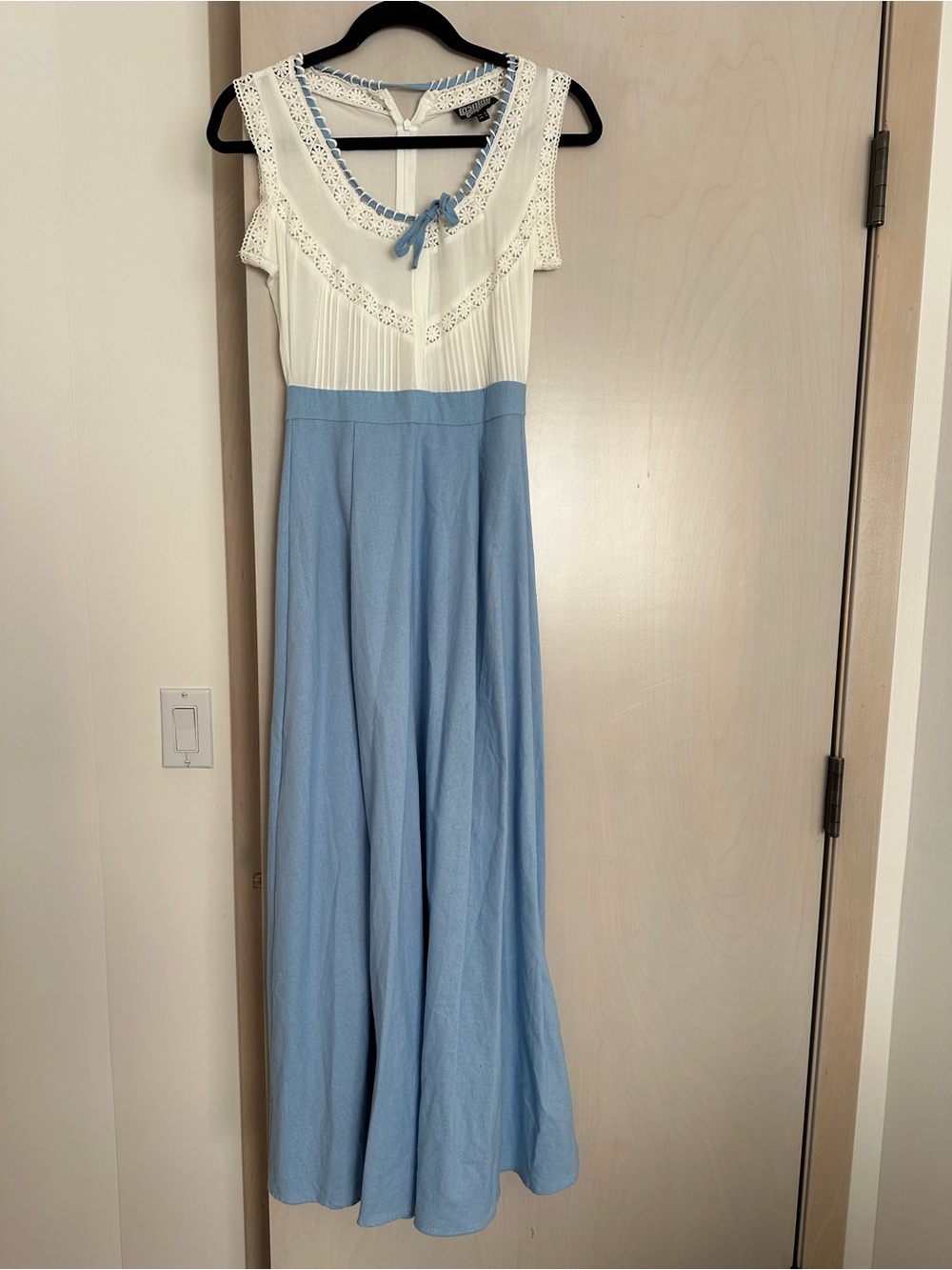 “Westworld” Blue and White Costume Dress